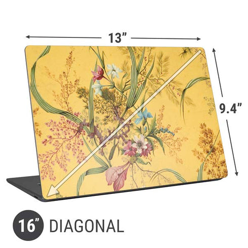 William Kilburn Yellow Marble End Universal Laptop 16in (13 x 9.4in) Skin